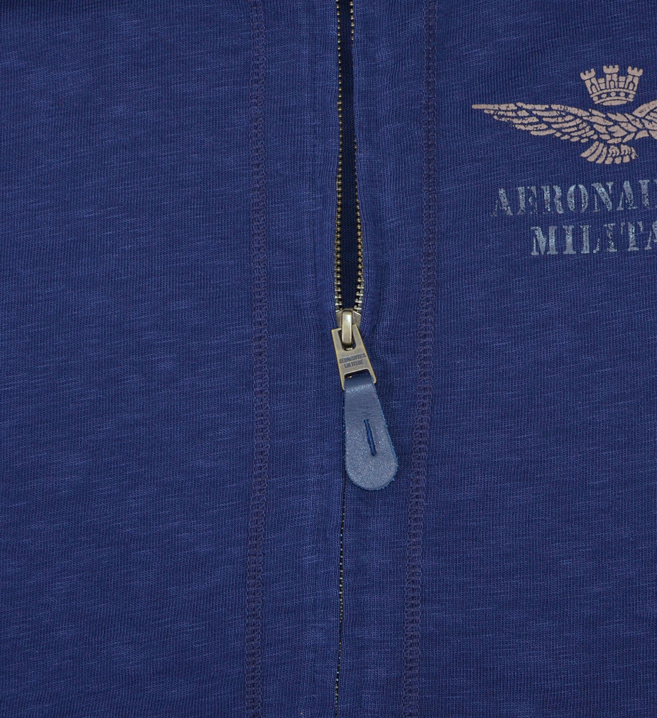 Толстовка с капюшоном AERONAUTICA MILITARE blue navy (FE 1166) 