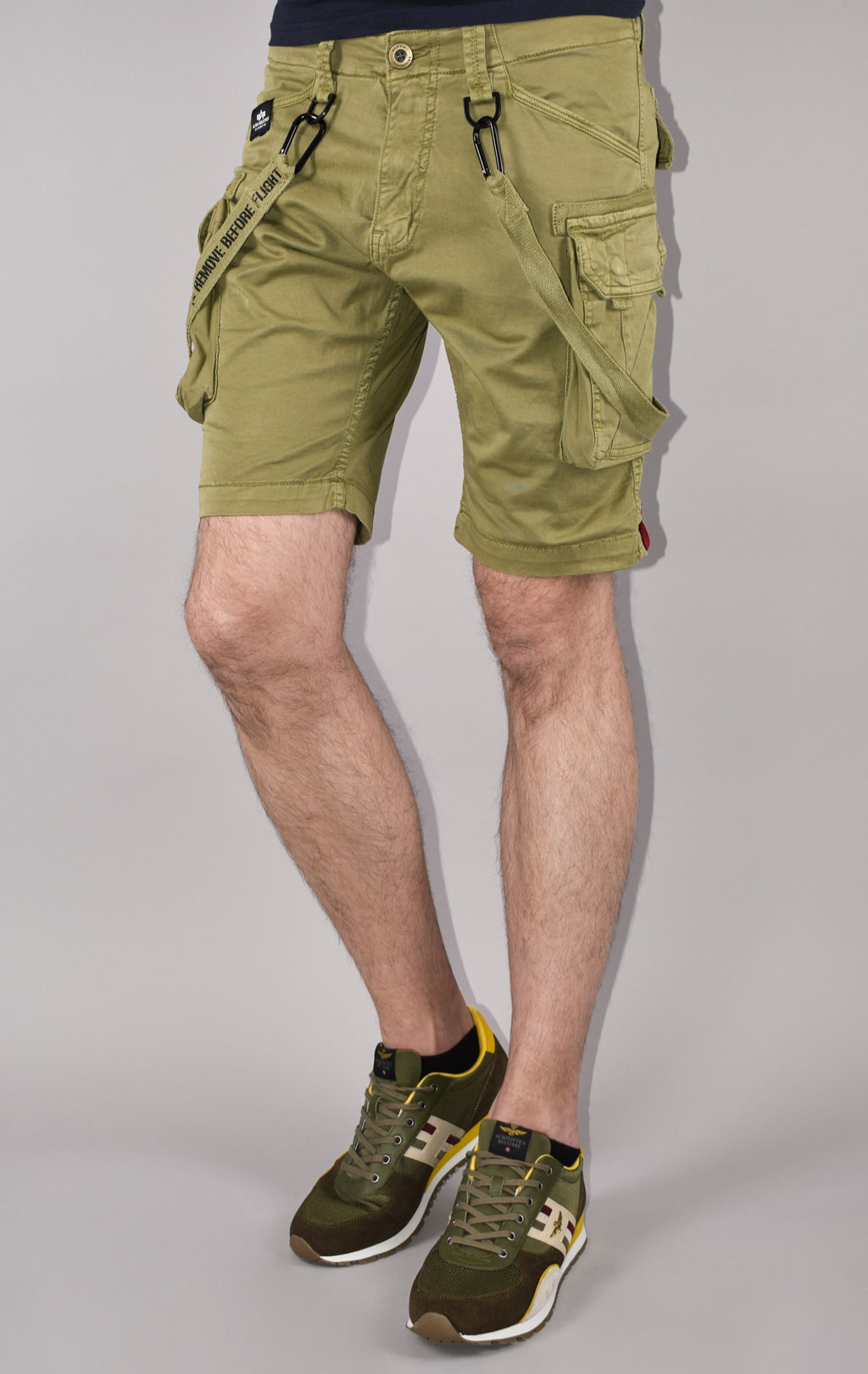 Шорты ALPHA INDUSTRIES UTILITY SHORT olive 