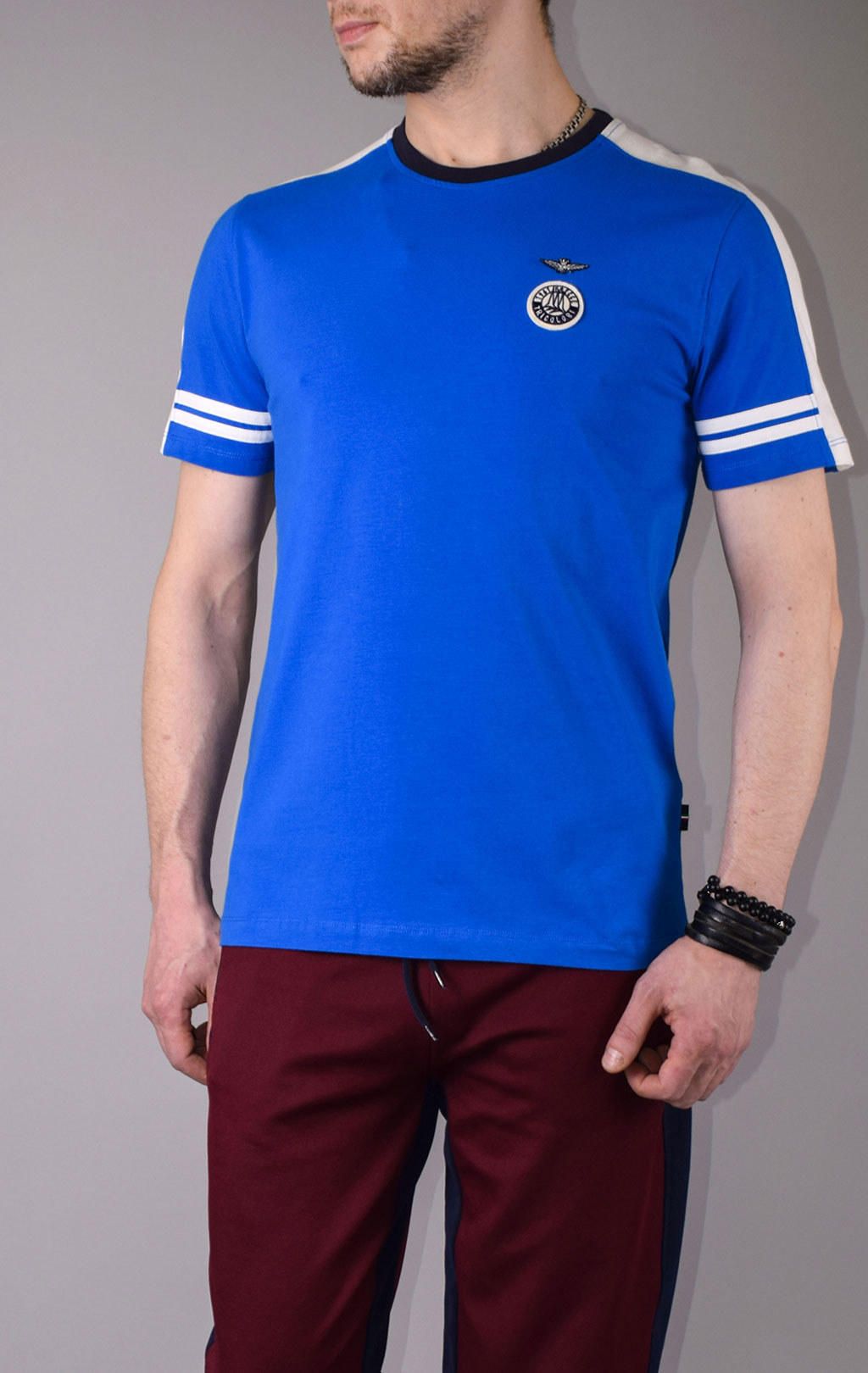 Футболка AERONAUTICA MILITARE SS 20 bluette (TS 1700)
