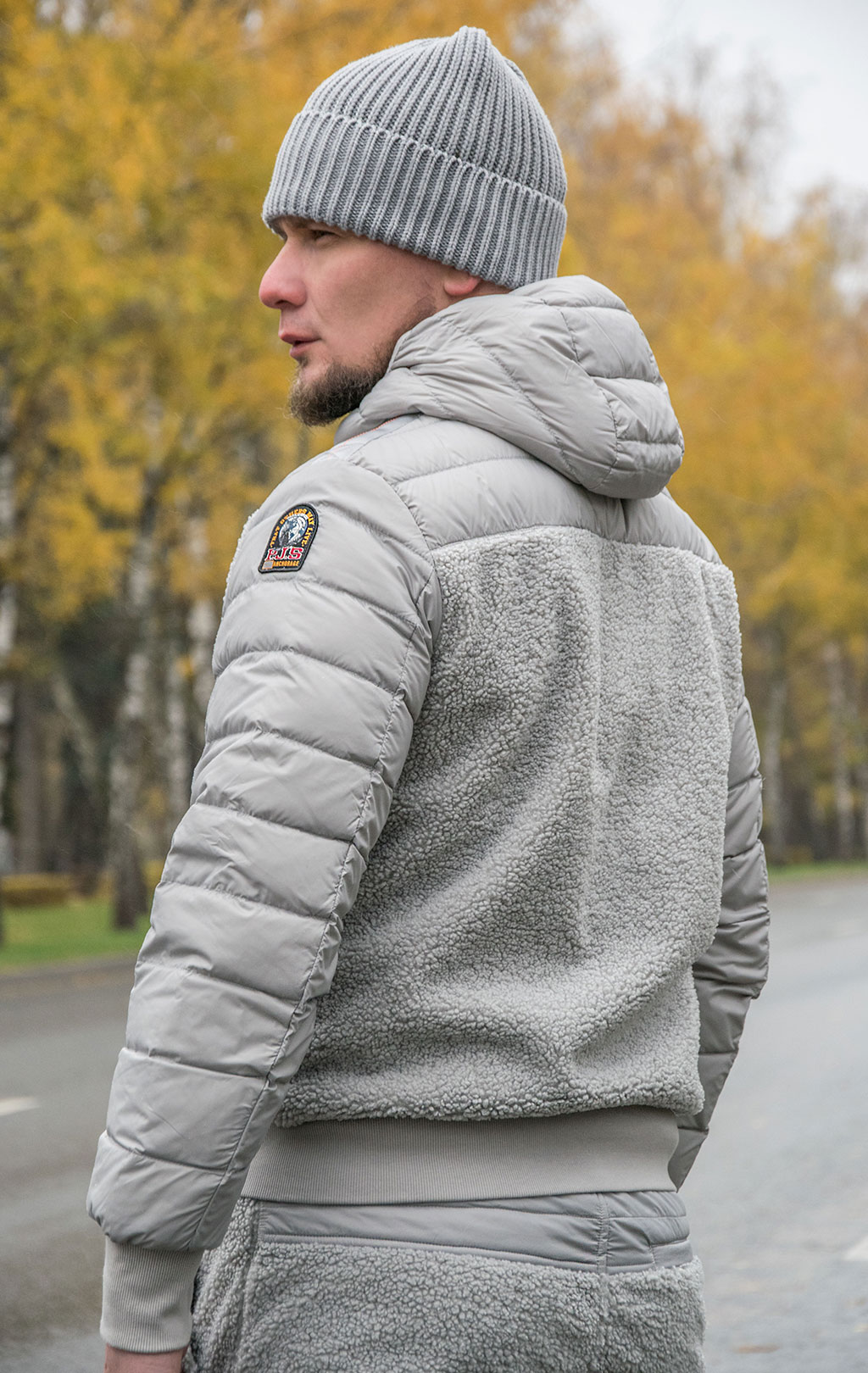 Толстовка утеплённая PARAJUMPERS RHINO флис FW 22/23 paloma 