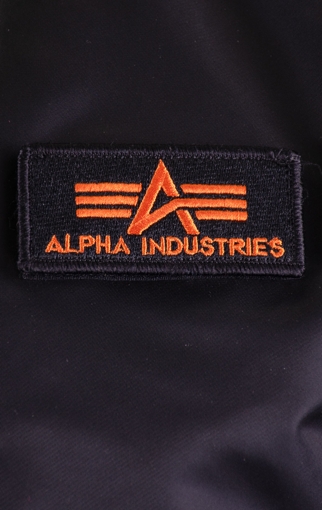 Куртка-бомбер лётная ALPHA INDUSTRIES MA-1 D-Tec SE black/orange 