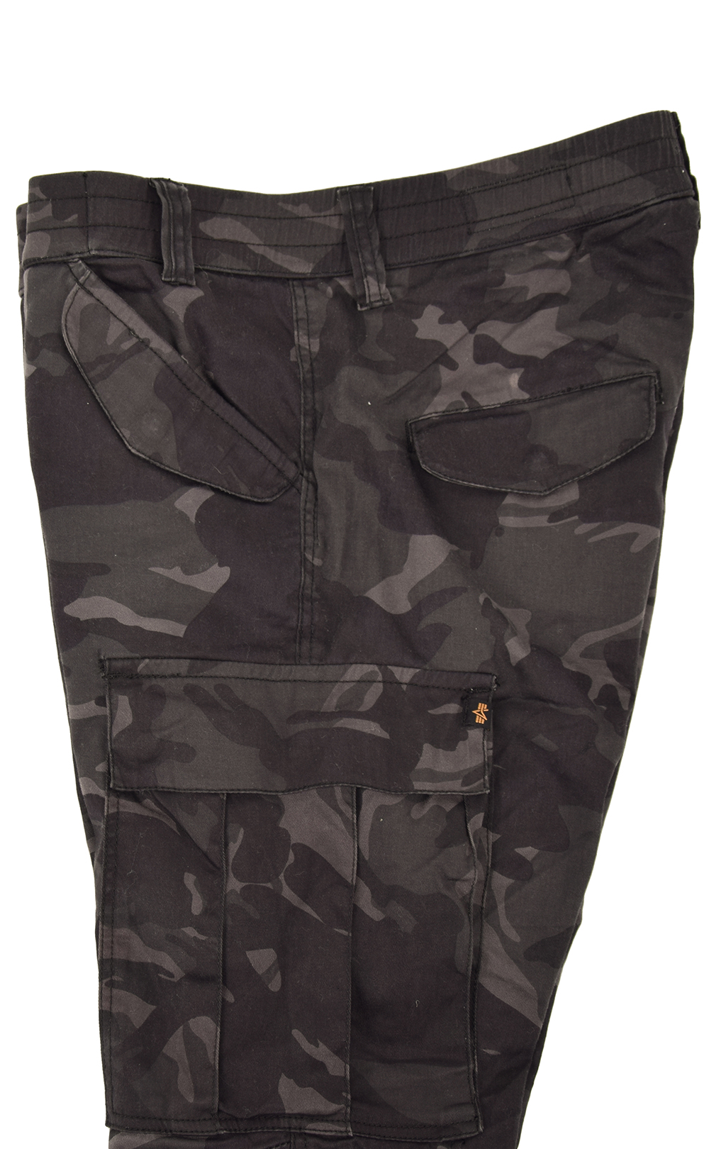 Брюки-карго ALPHA INDUSTRIES AIRMAN black camo 