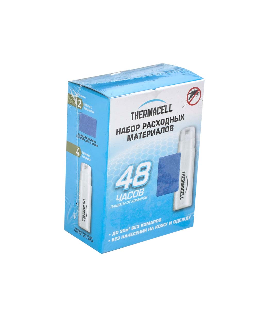 Комплект ThermaCELL Mosquito Device 4 газ. баллона и 12 пластин 