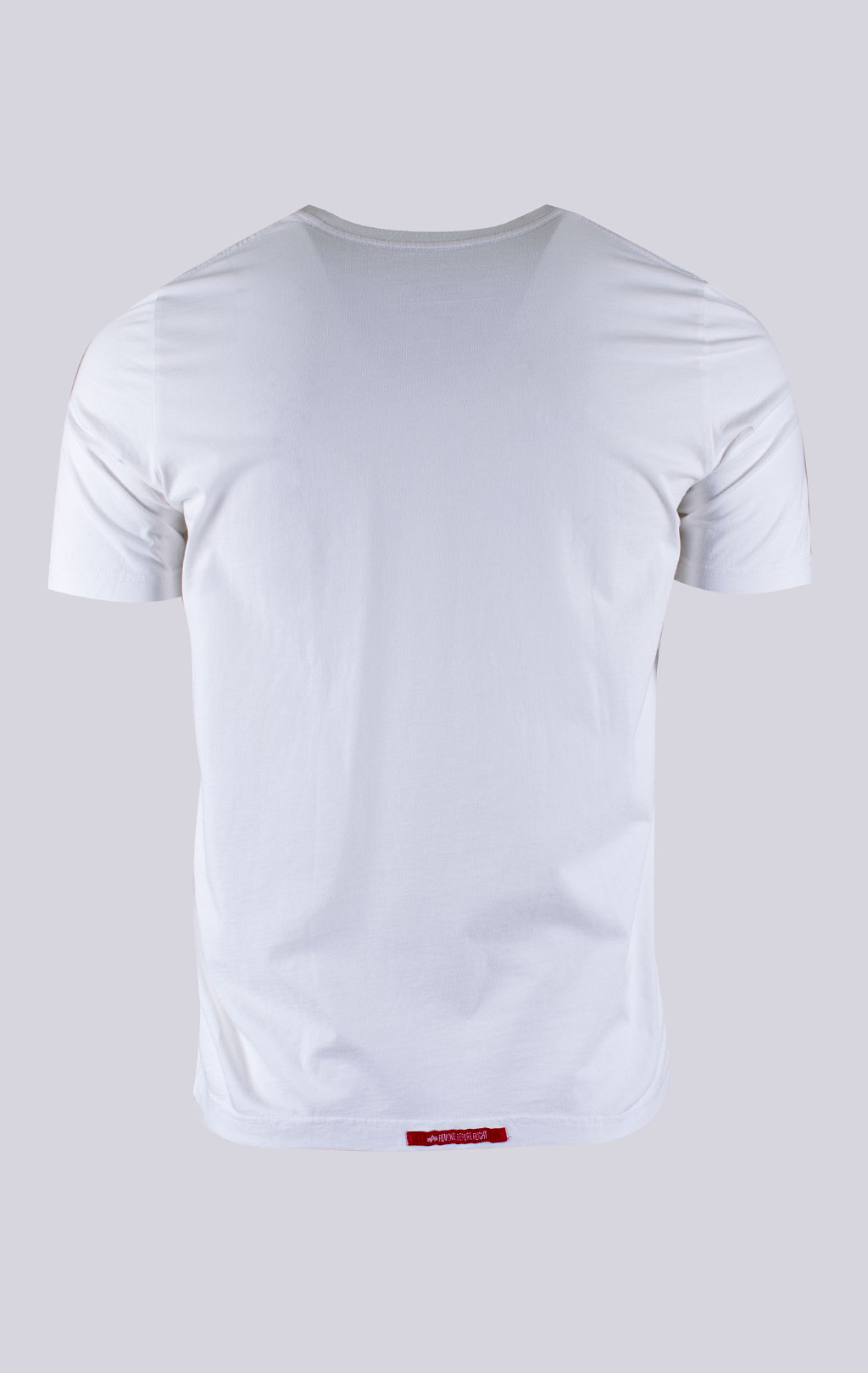 Футболка ALPHA INDUSTRIES NASA LOGO white 