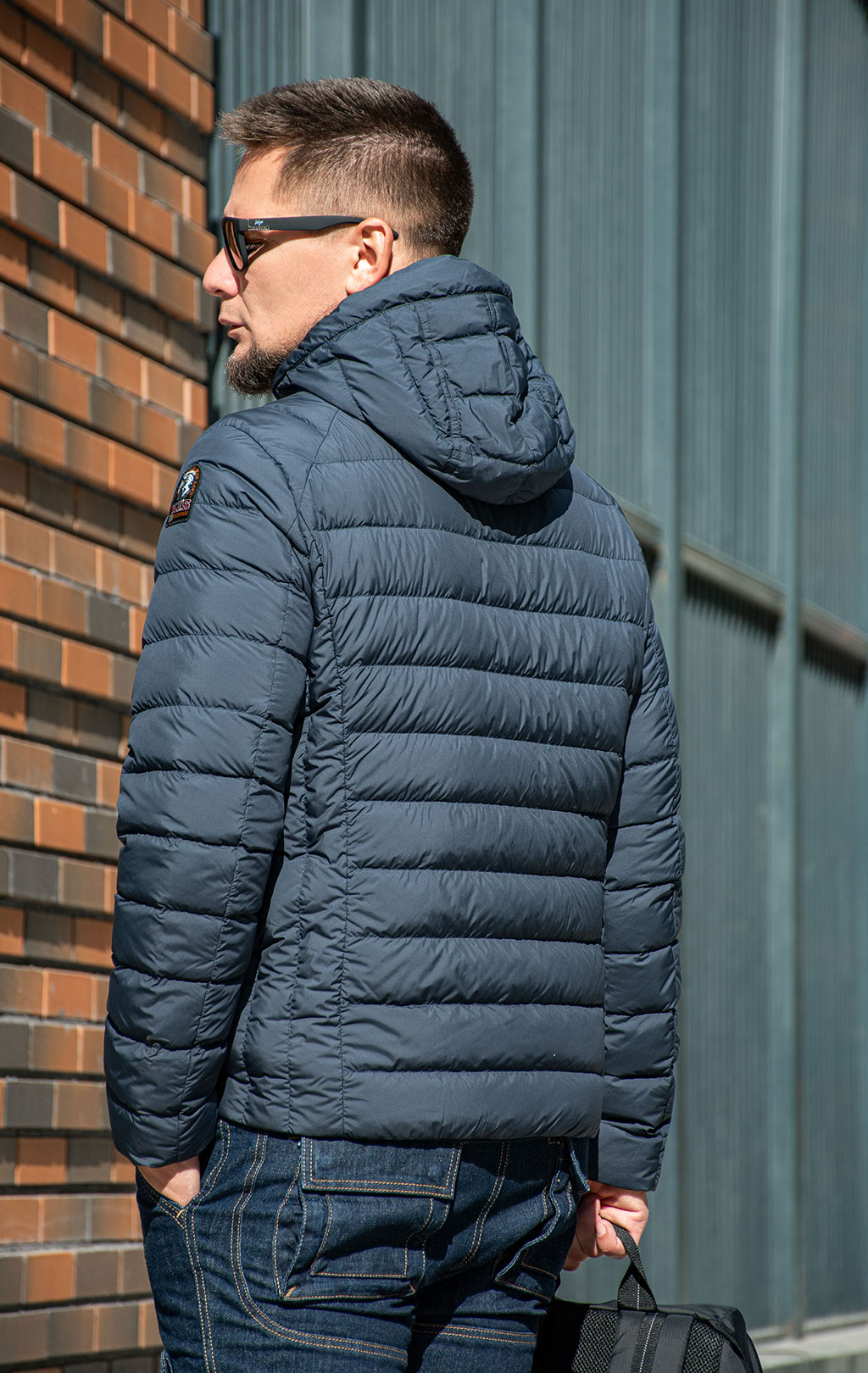 Куртка-пуховик лёгкая PARAJUMPERS LAST MINUTE FW 25/26 blue navy 