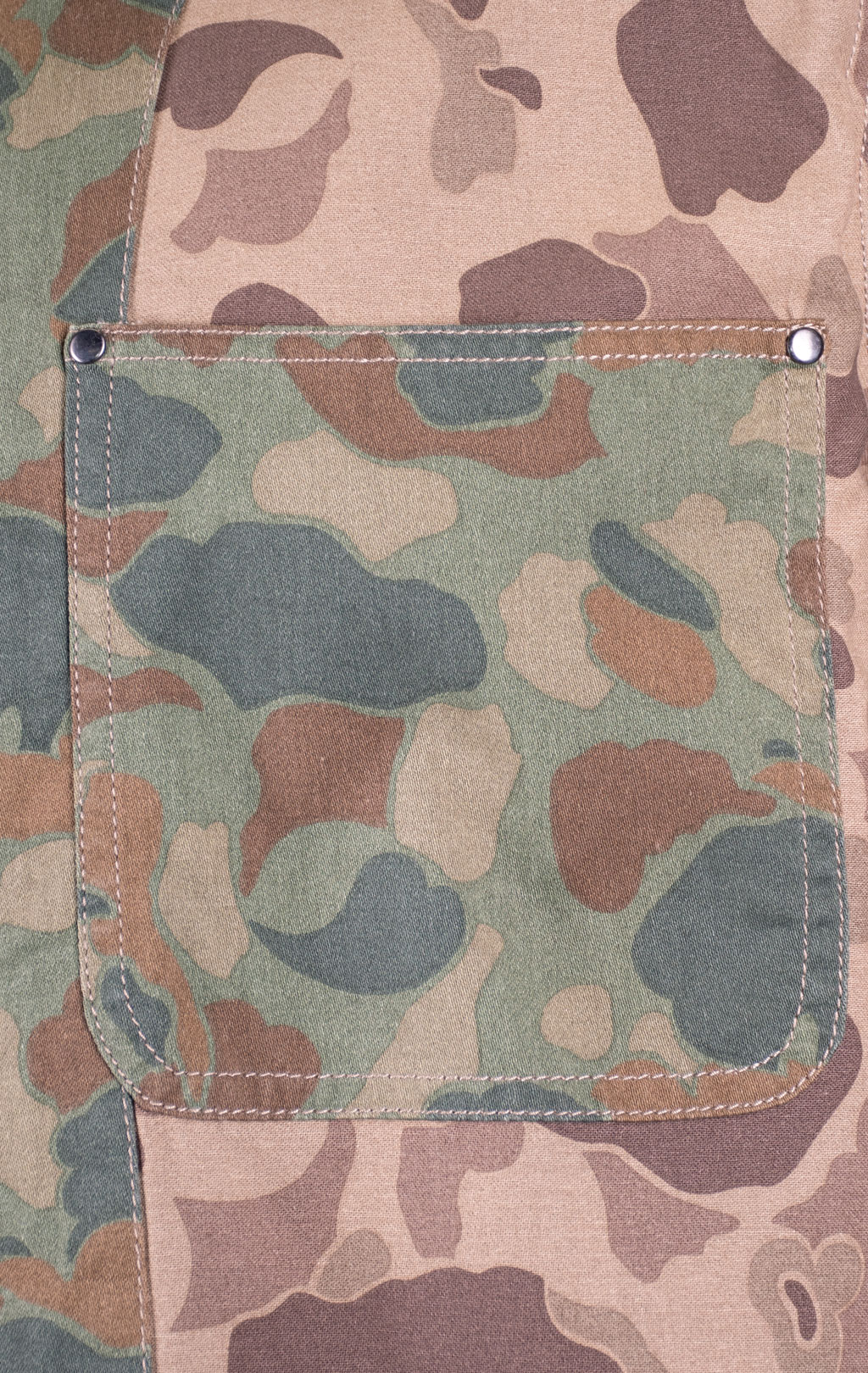 Ветровка ALPHA INDUSTRIES P-42 FIELD SHIRT brown frogskin camo 