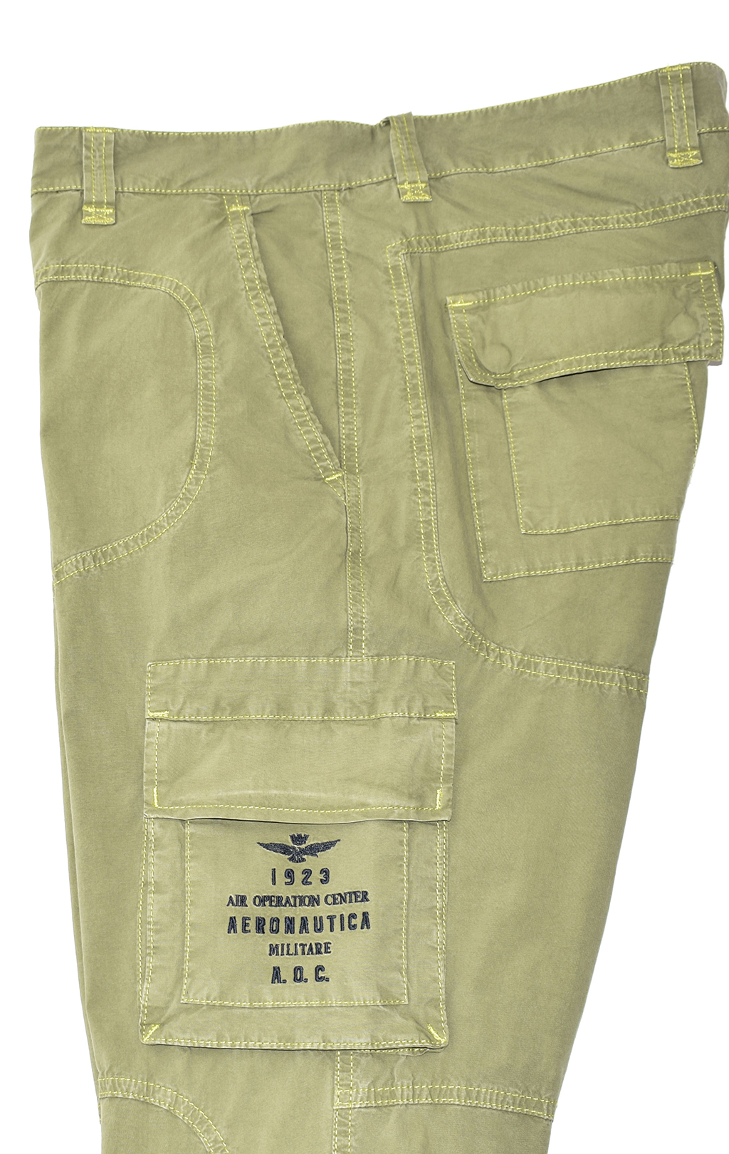 Брюки-карго AERONAUTICA MILITARE SS 21/AL green (PA 1432) 