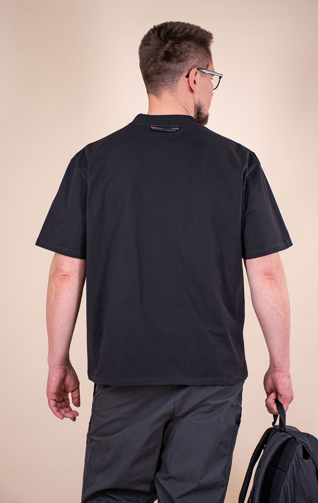 Футболка PARAJUMPERS REG TEE плотная SS 26 black 