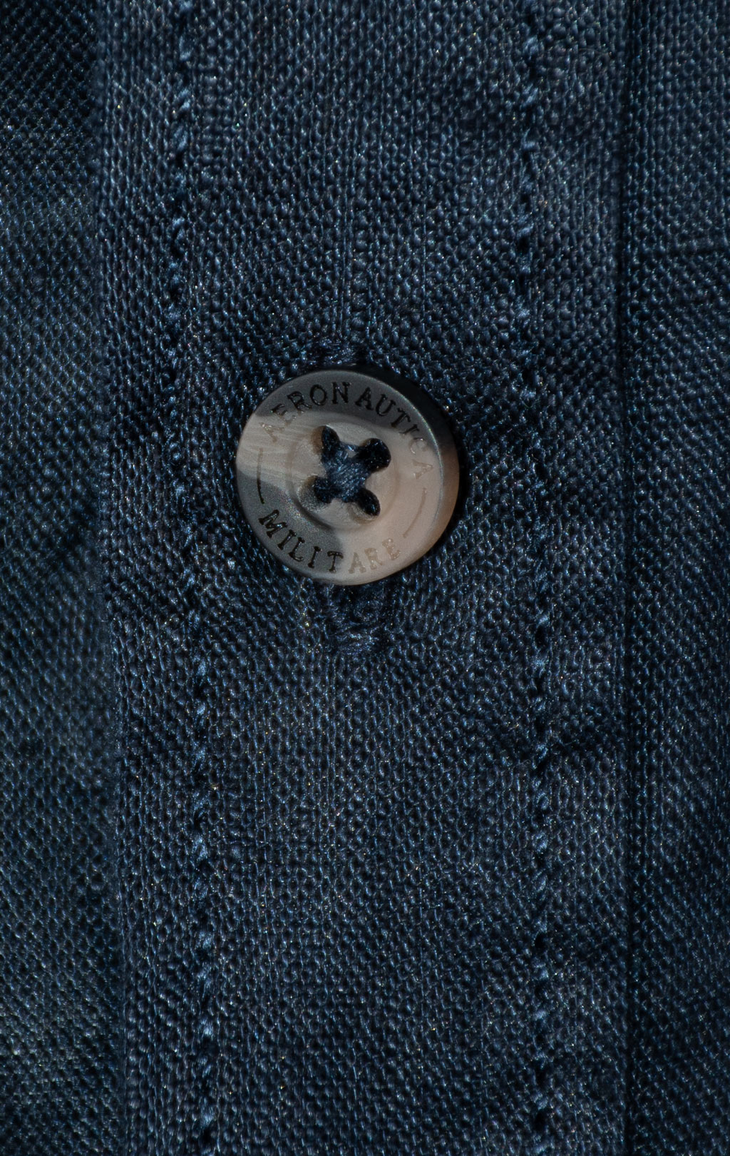 Рубашка AERONAUTICA MILITARE короткий рукав/SS 25 m/BD blue navy (CA 1278) 