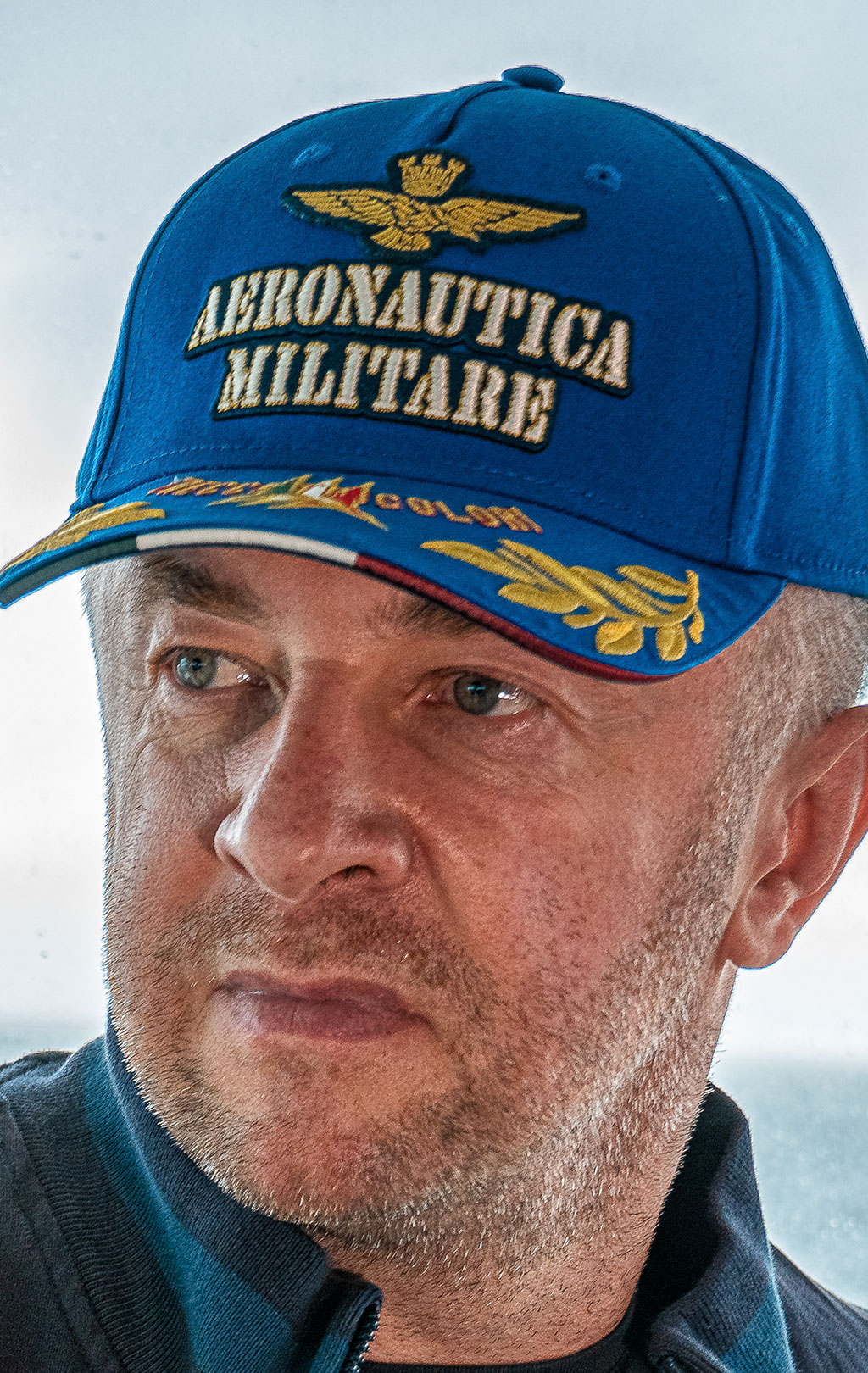 Бейсболка AERONAUTICA MILITARE SS 20/CN bluette (HA 1047)