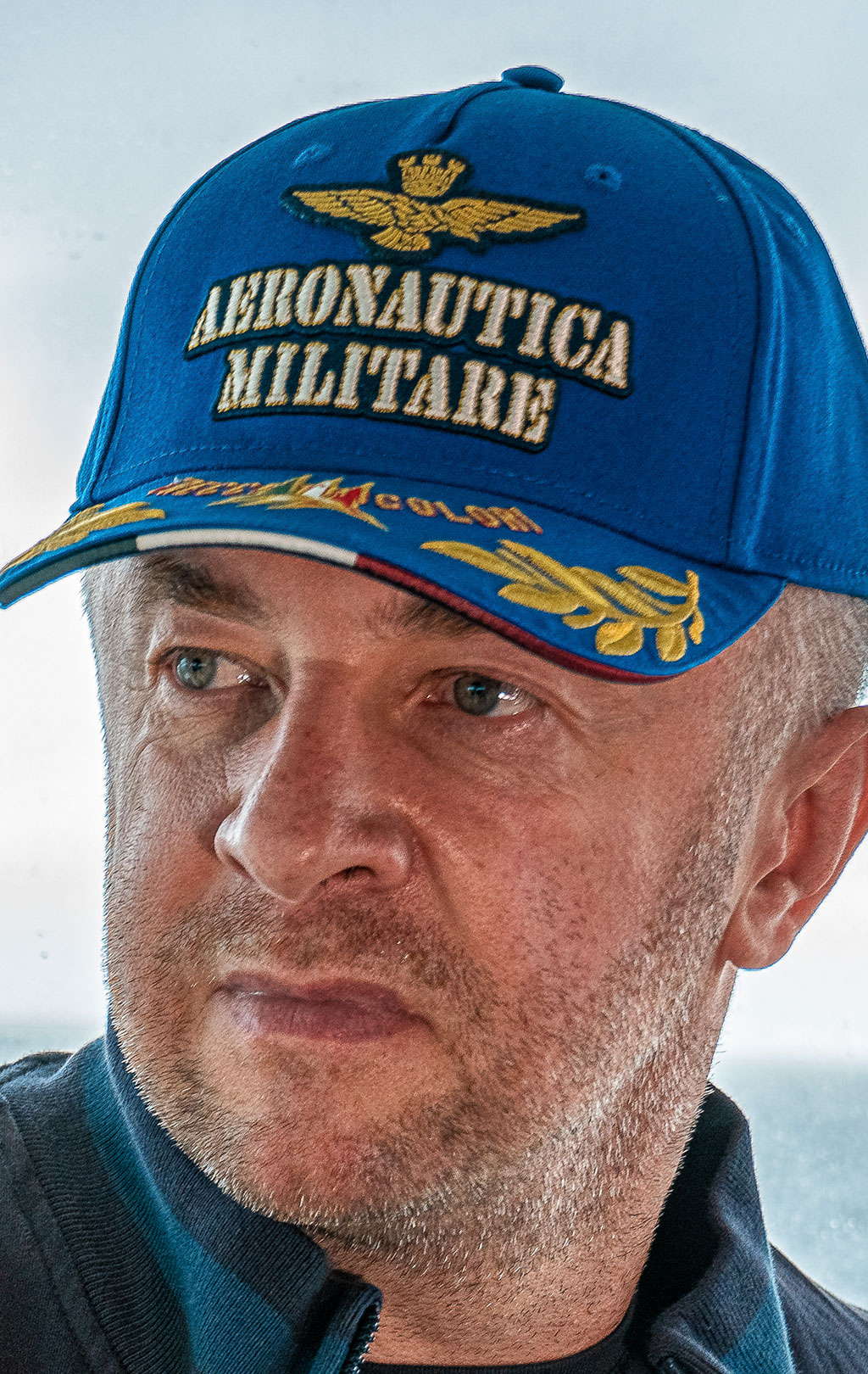 Бейсболка AERONAUTICA MILITARE SS 20/CN bluette (HA 1047) 