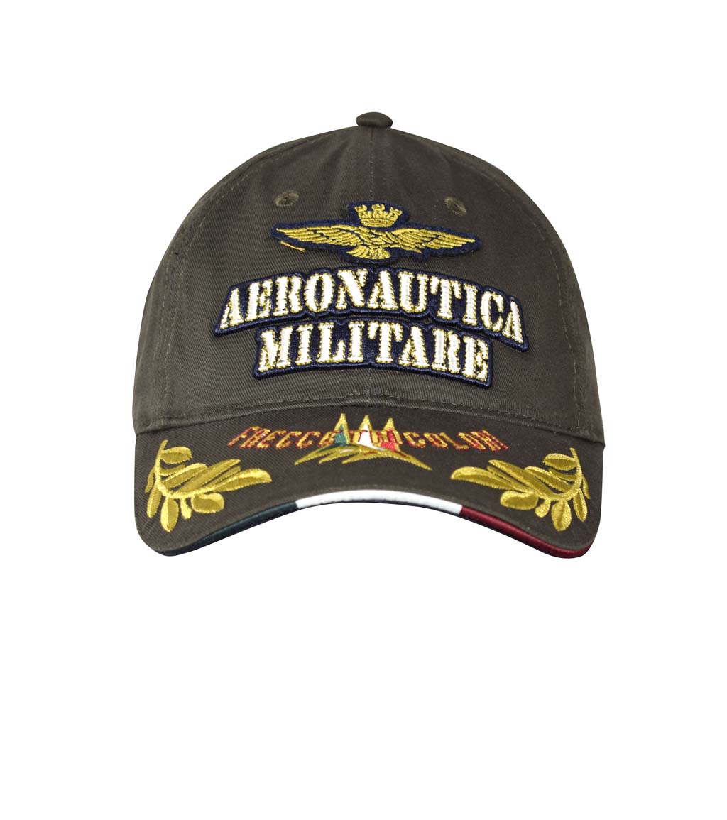Бейсболка AERONAUTICA MILITARE FW 20/21/CN verde scuro (HA 1057)