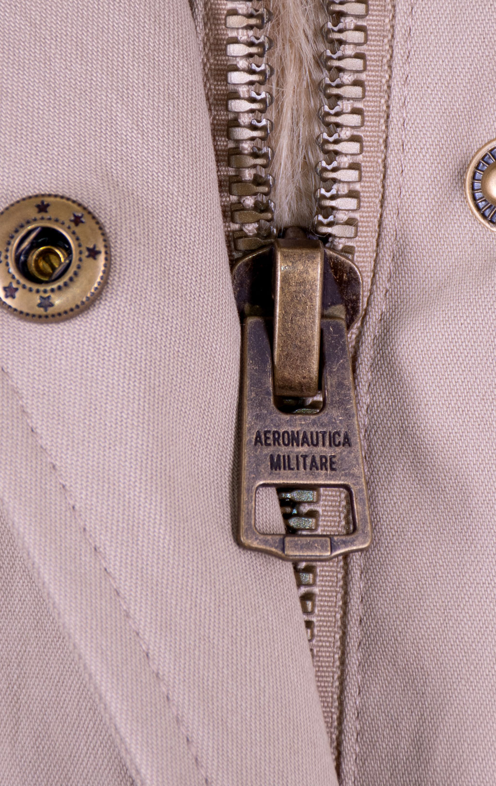 Женская куртка меховая AERONAUTICA MILITARE FW 26/27/CN silver mink (AB 3055) 