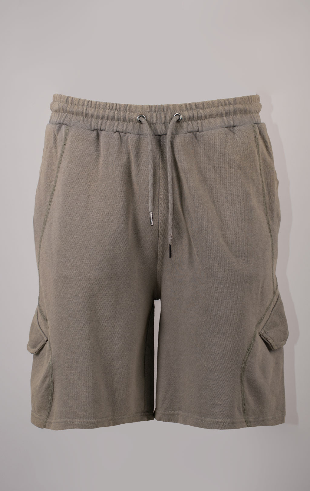 Шорты трикотажные ALPHA INDUSTRIES FRENCH TERRY SHORT SS 25 m mid gray 