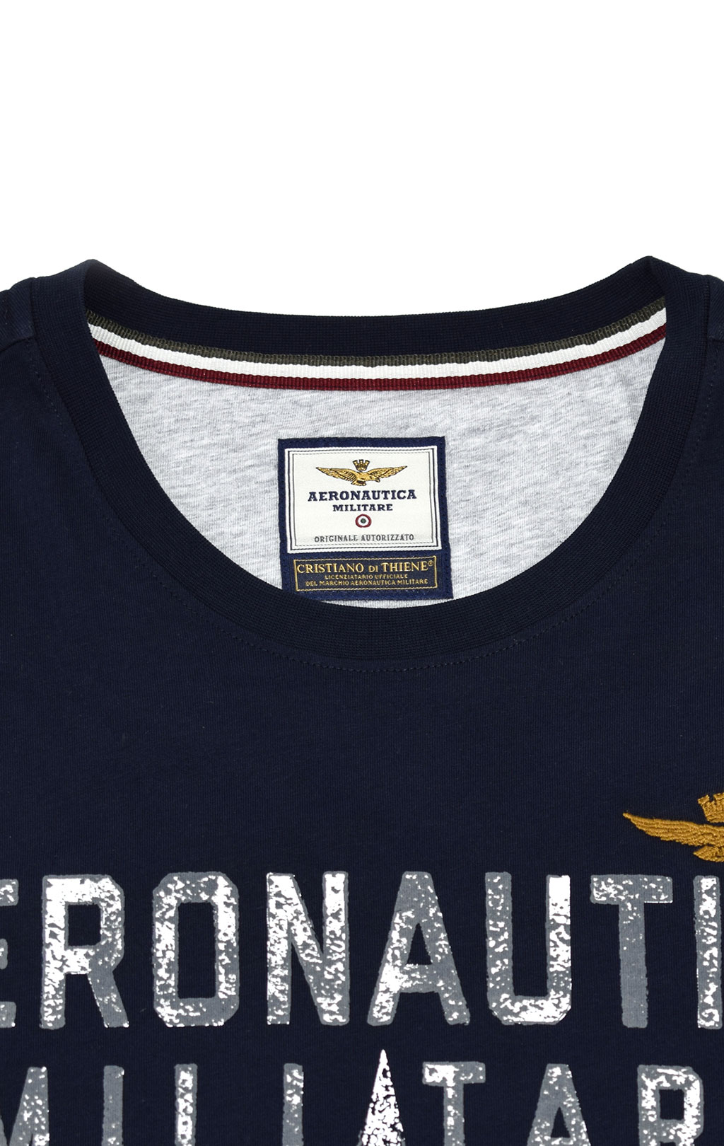 Футболка AERONAUTICA MILITARE SS 21/TR blue navy (TS 1857) 