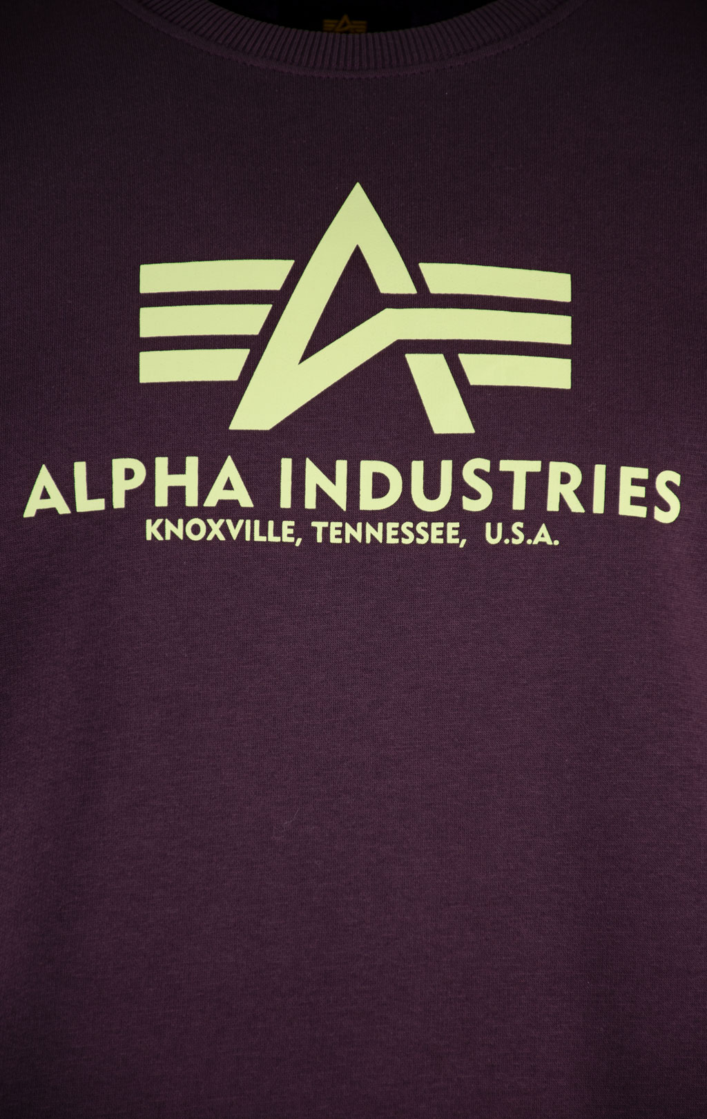 Свитшот ALPHA INDUSTRIES BASIC SWEATER plum 