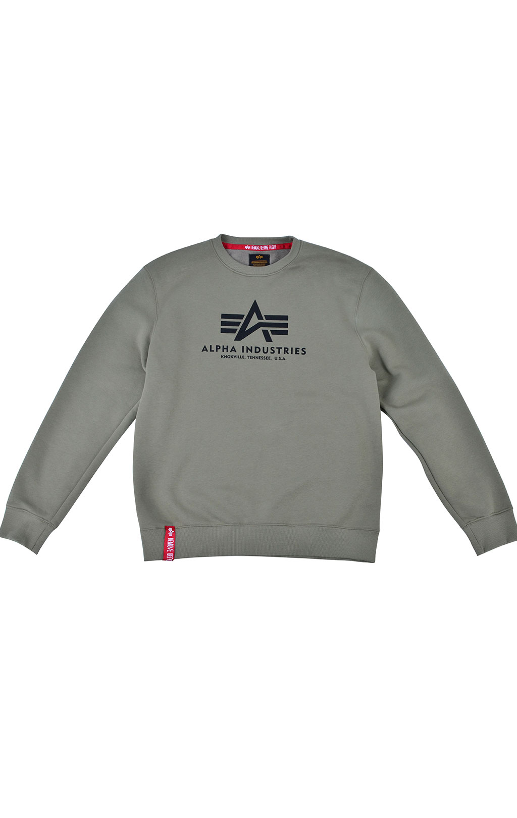 Свитшот ALPHA INDUSTRIES BASIC SWEATER olive 