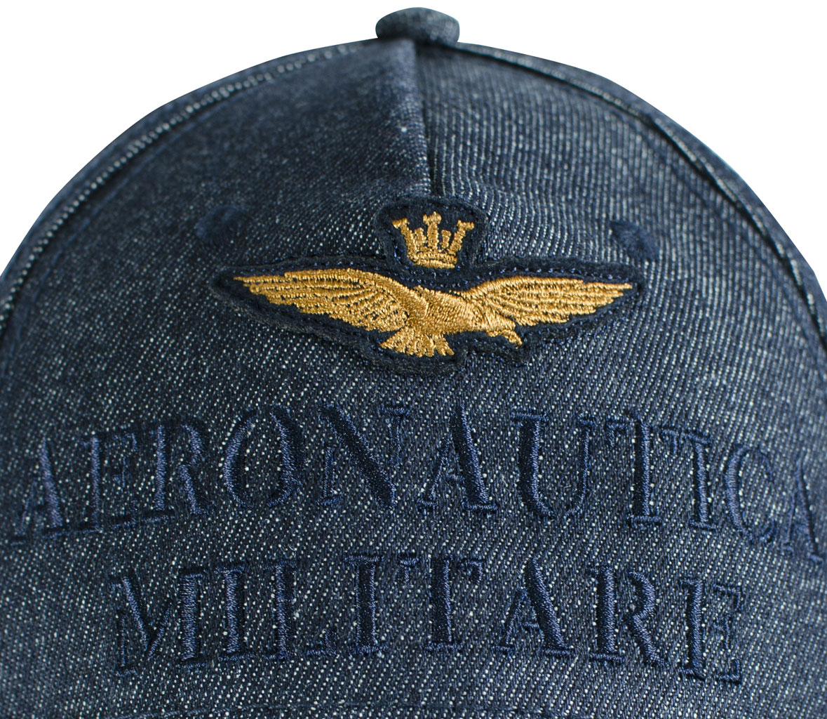 Бейсболка AERONAUTICA MILITARE jeans (HA 941)