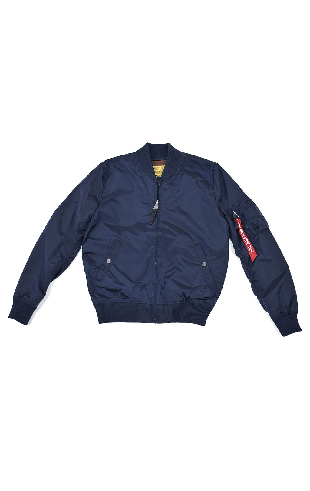 Ветровка-бомбер ALPHA INDUSTRIES TT big size MA-1 rep. blue 