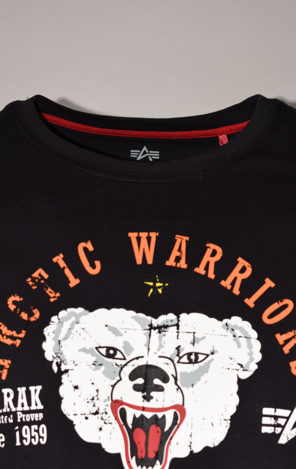 Футболка ALPHA INDUSTRIES ARCTIC WARRIORS T black 