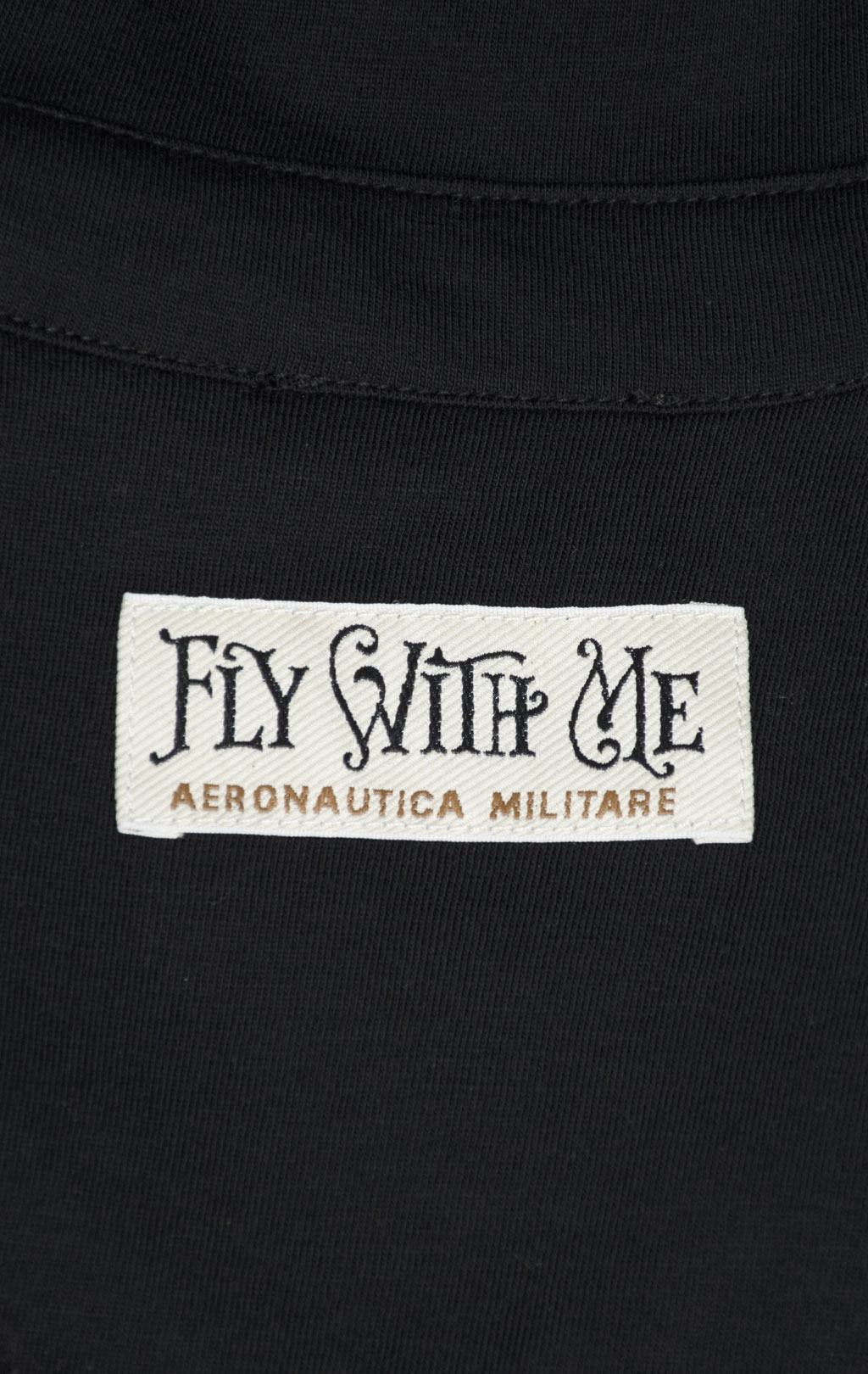 Женская футболка-поло AERONAUTICA MILITARE SS 25 m/IT nero (PO 1839) 