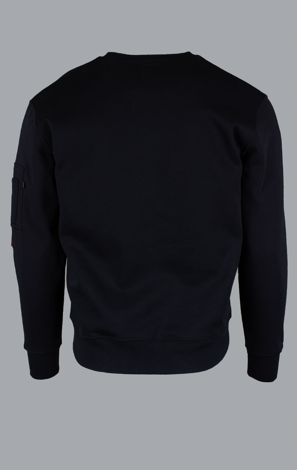 Свитшот ALPHA INDUSTRIES NASA reflective black 