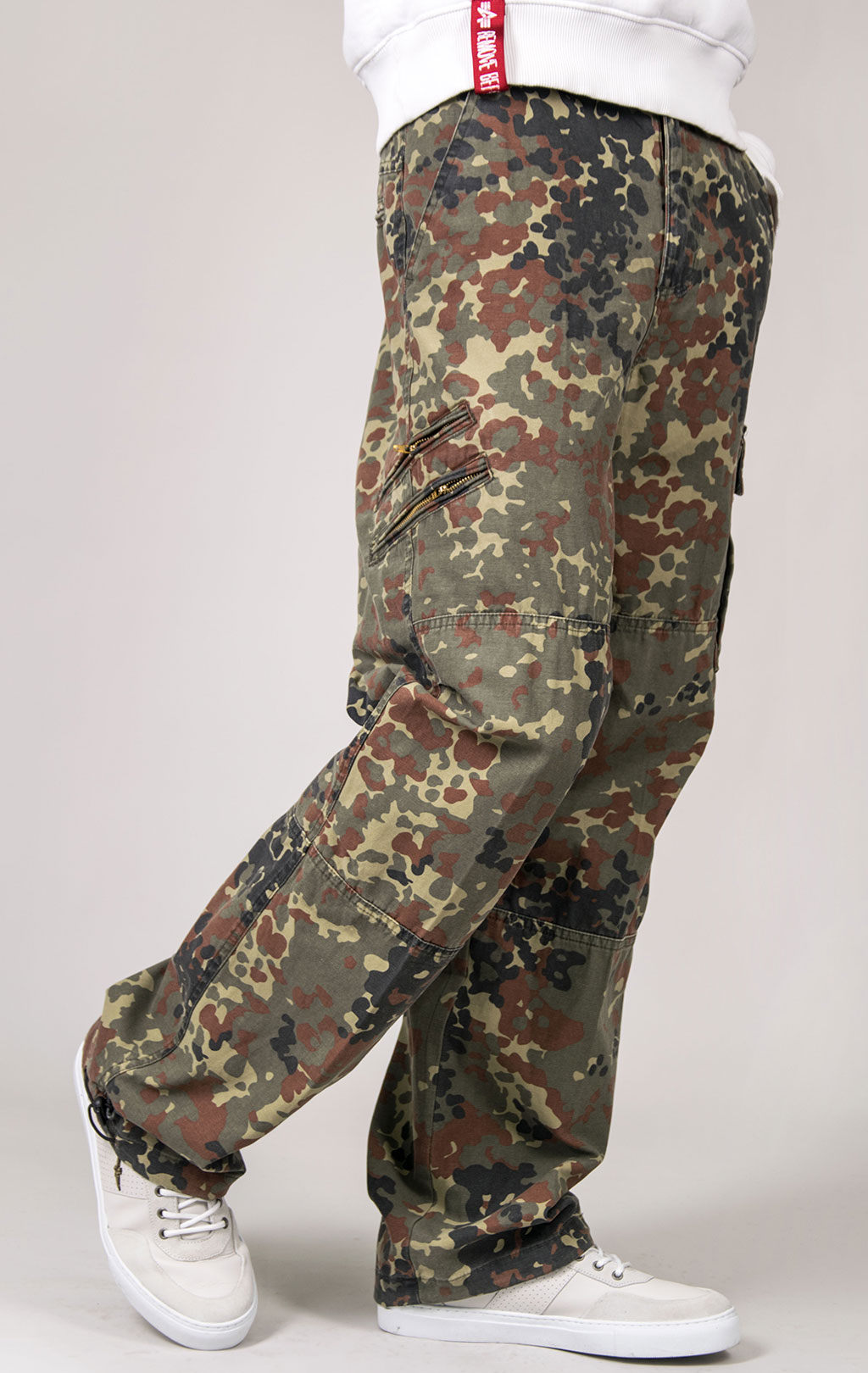 Брюки полевые KORPS flecktarn washed 