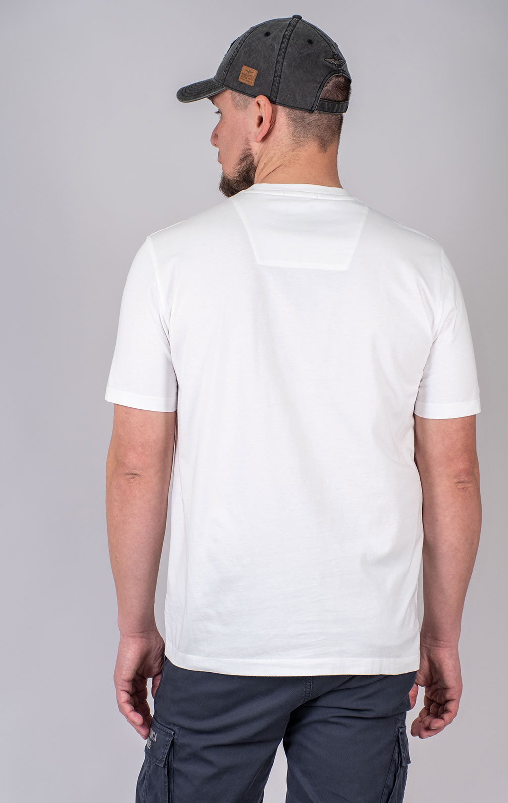 Футболка AERONAUTICA MILITARE SS 25 m/TR milk white (TS 2392) 
