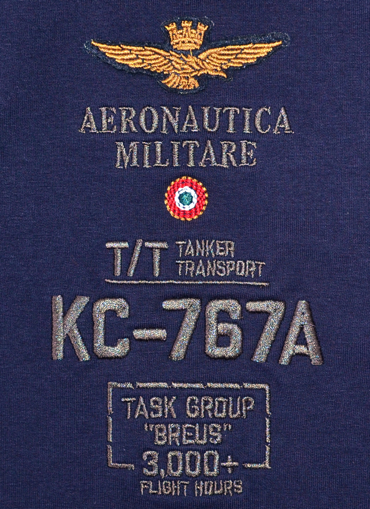 Толстовка AERONAUTICA MILITARE blue navy (FE 1250) 
