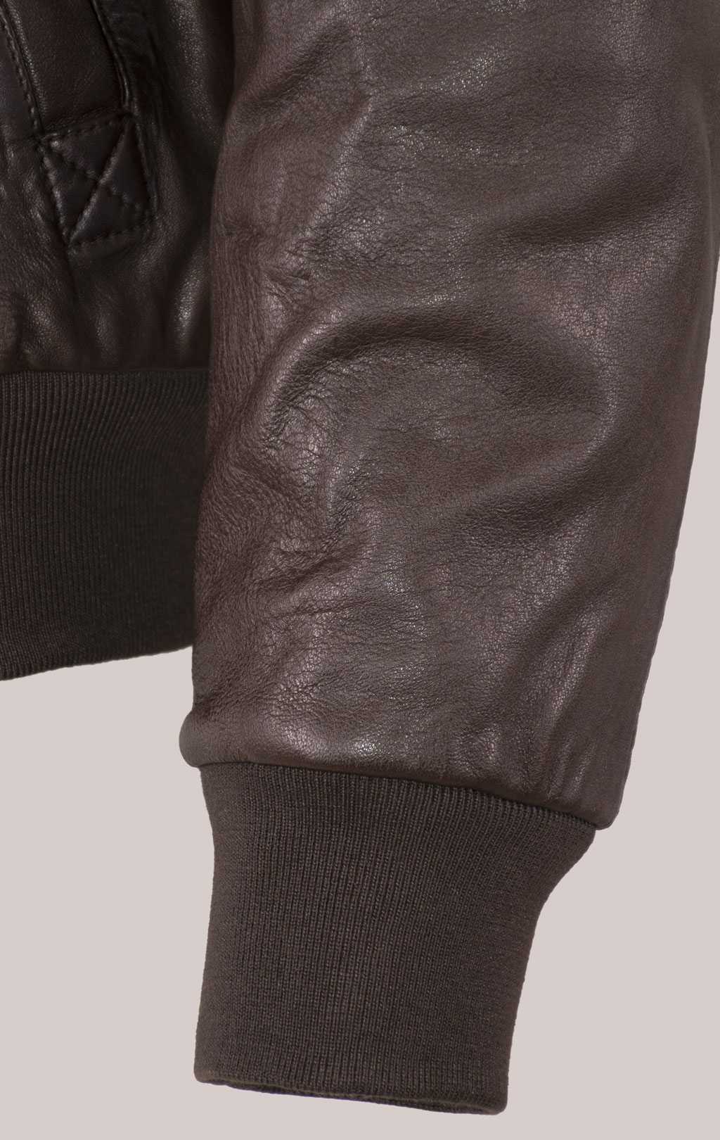 Куртка-пилот AERONAUTICA MILITARE big size кожа FW 24/25/IN marrone (PN 950) 
