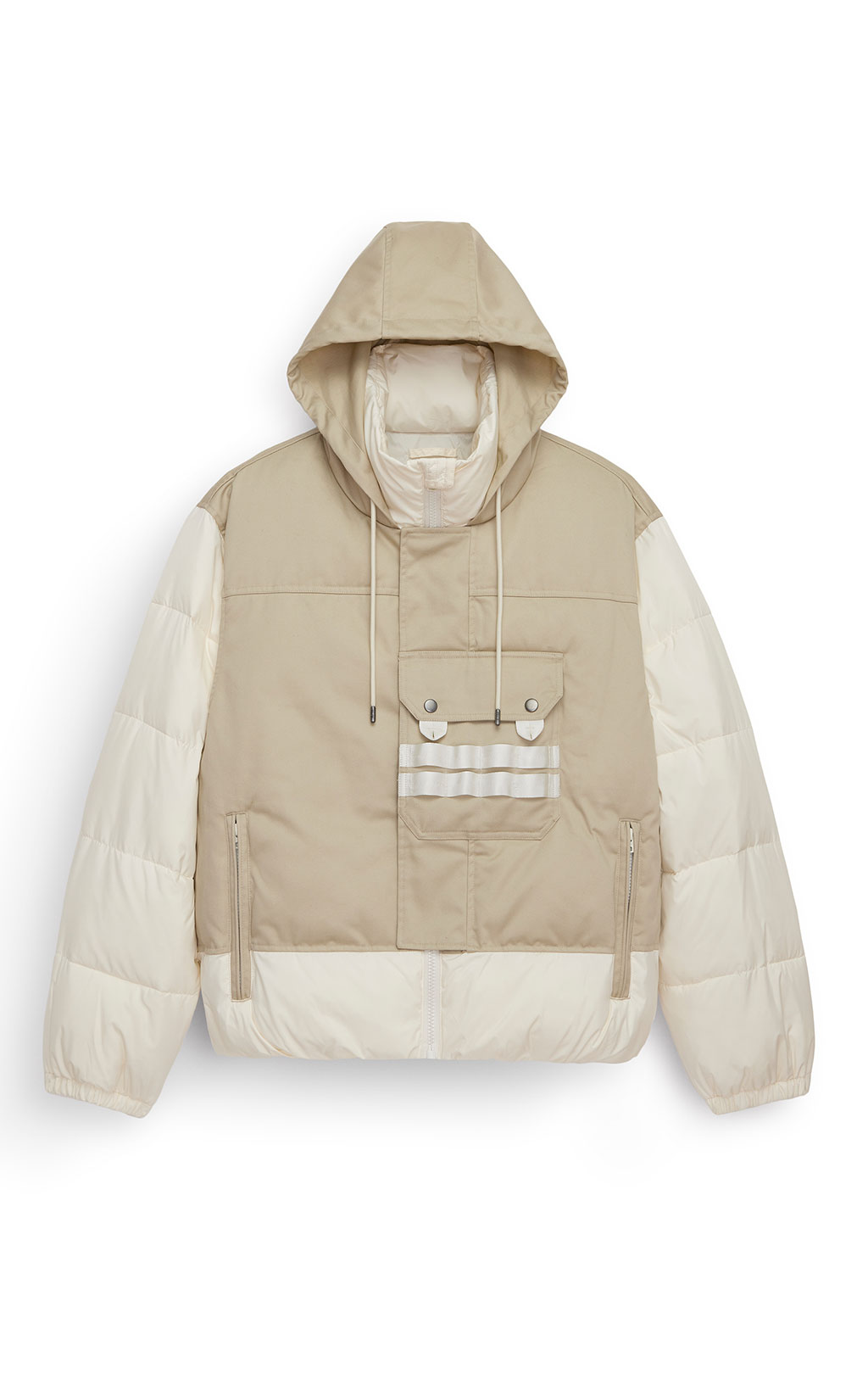 Куртка ALPHA INDUSTRIES 1960s SWEDISH ARMY MOTORCYCLE MOD PARKA FW 25/26 dune white 