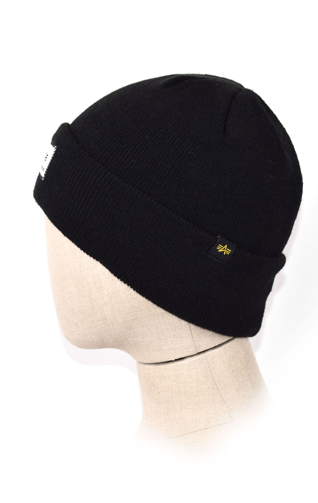 Шапка ALPHA INDUSTRIES X-FIT BEANIE black 