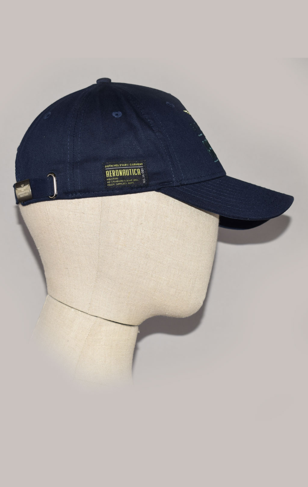 Бейсболка AERONAUTICA MILITARE SS 22/CN blue navy (HA 1096) 