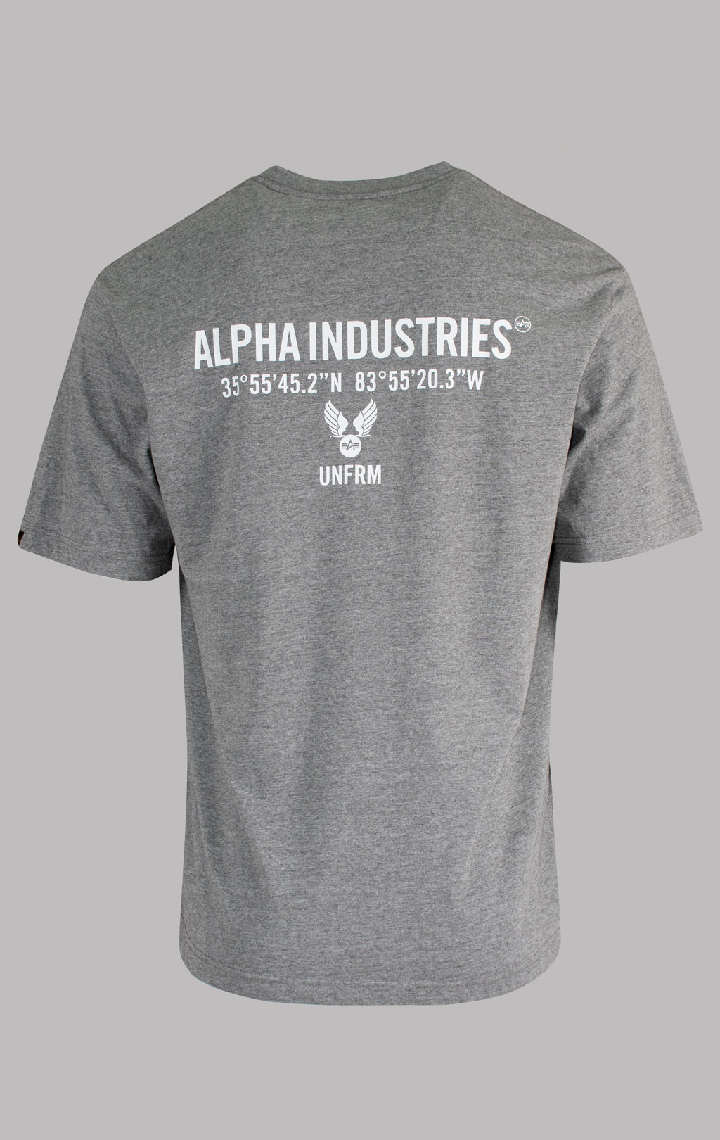 Футболка ALPHA INDUSTRIES UNFRM AIR CAVALRY TEE SS 25 m medium charcoal heather 