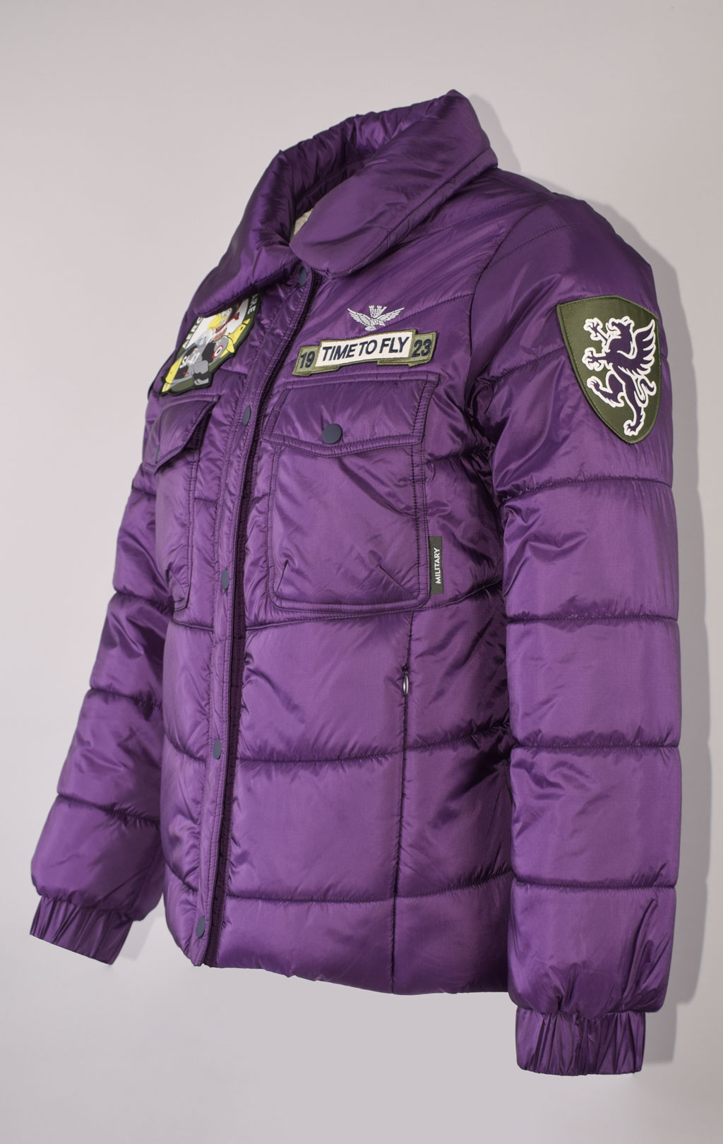 Женская куртка AERONAUTICA MILITARE FW 23/24 m/CN viola (AB 2119) 