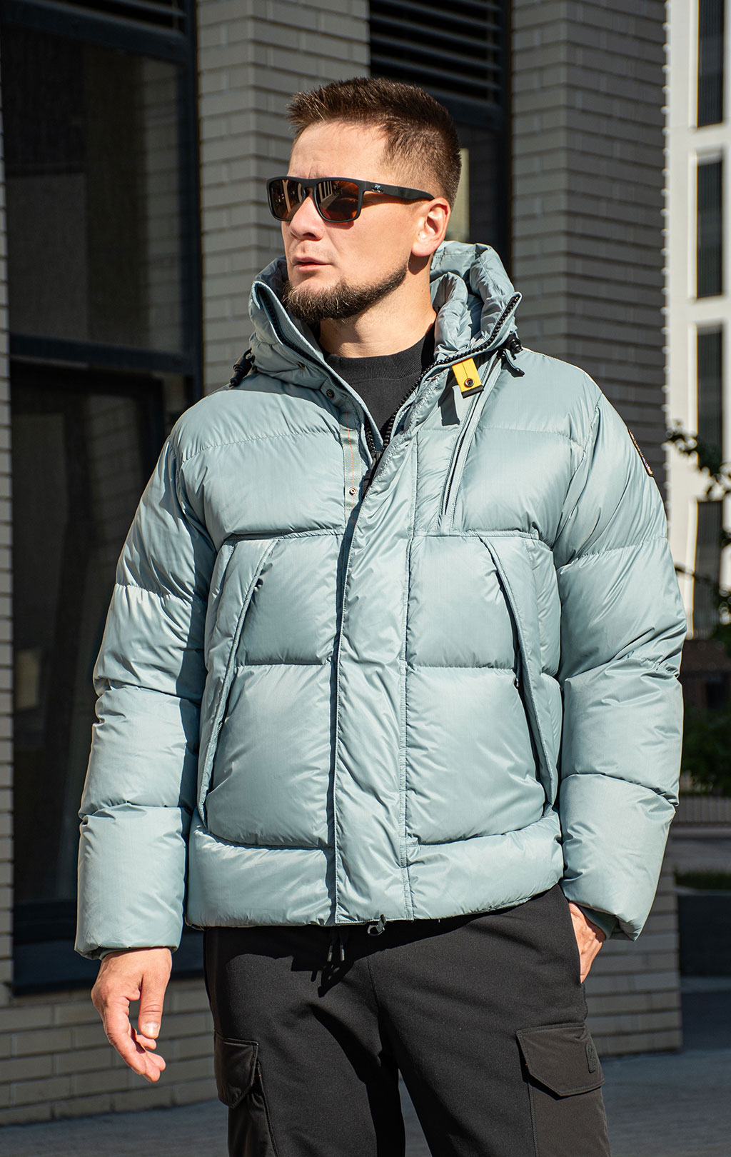 Куртка-пуховик PARAJUMPERS CLOUD FW 25/26 puritan grey 