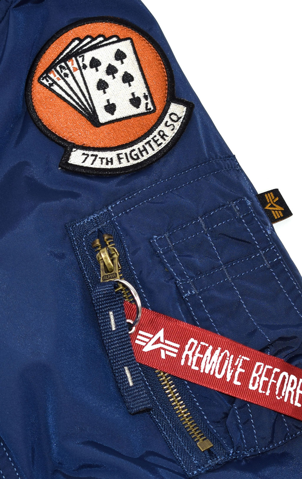 Куртка-пилот ALPHA INDUSTRIES INJECTOR-III AIR FORCE new navy 