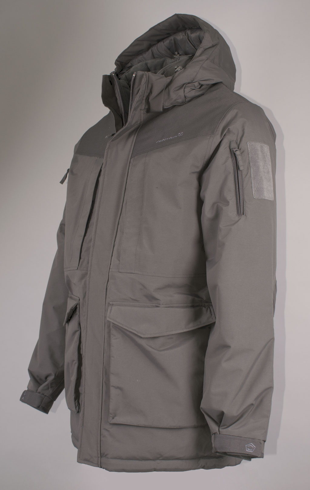 Парка тактическая Pentagon HCP V2.0 Primaloft экстремального холода grey cinder 17 01008-2.0 