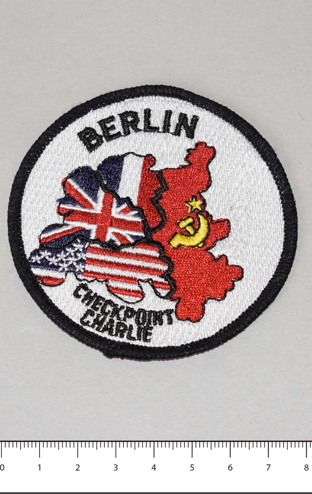 Нашивка BERLIN CHECKPOINT CHARLY (FL1684) 