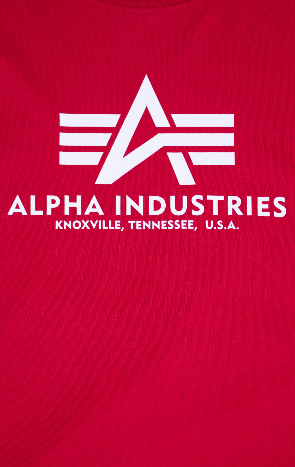 Детская футболка ALPHA INDUSTRIES BASIC T speed red 