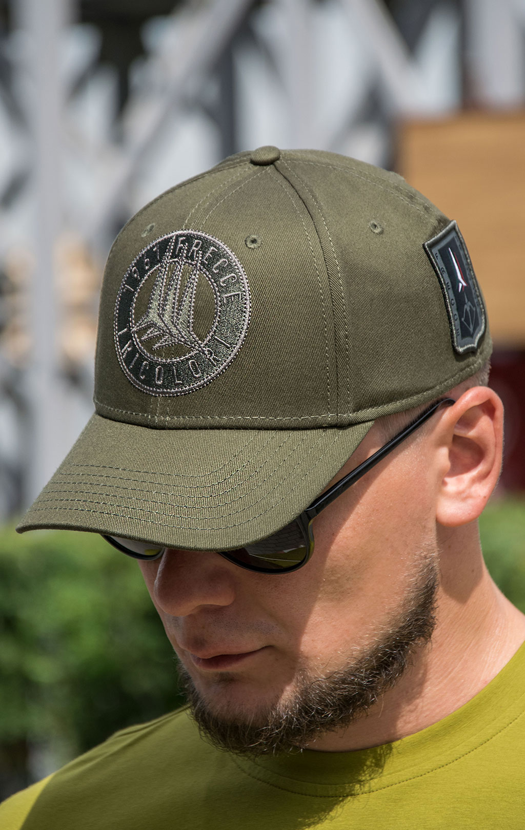 Бейсболка AERONAUTICA MILITARE FW 21/22/CN verde militare (HA 1092)
