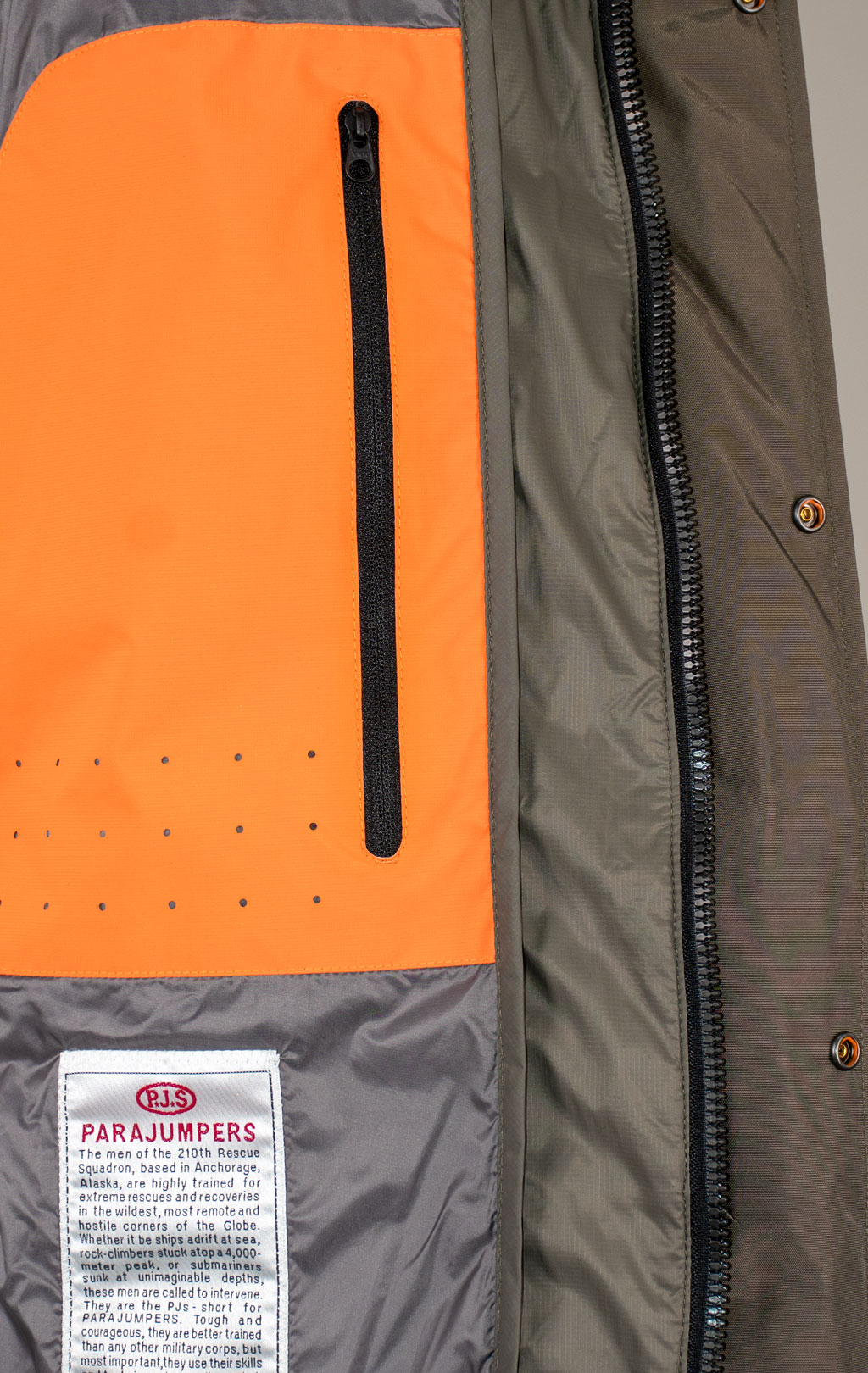 Аляска PARAJUMPERS SHEDIR FW 25/26 olive grey 