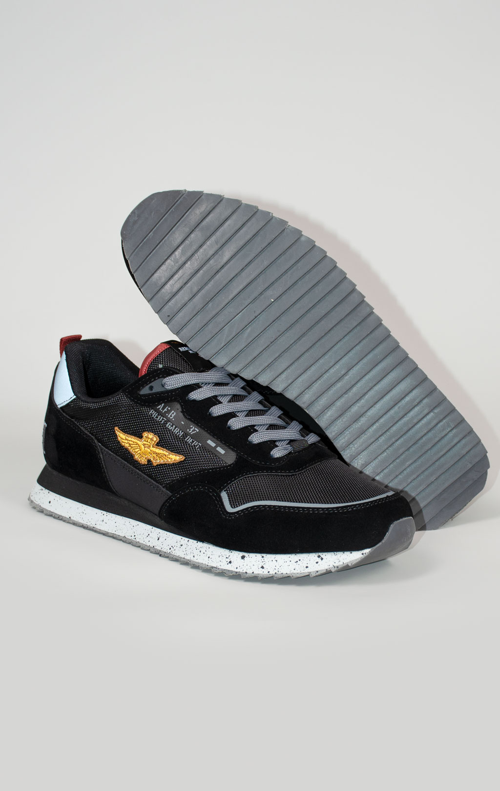 Кроссовки AERONAUTICA MILITARE (SC 0288) FW 25/26/CN jet black 