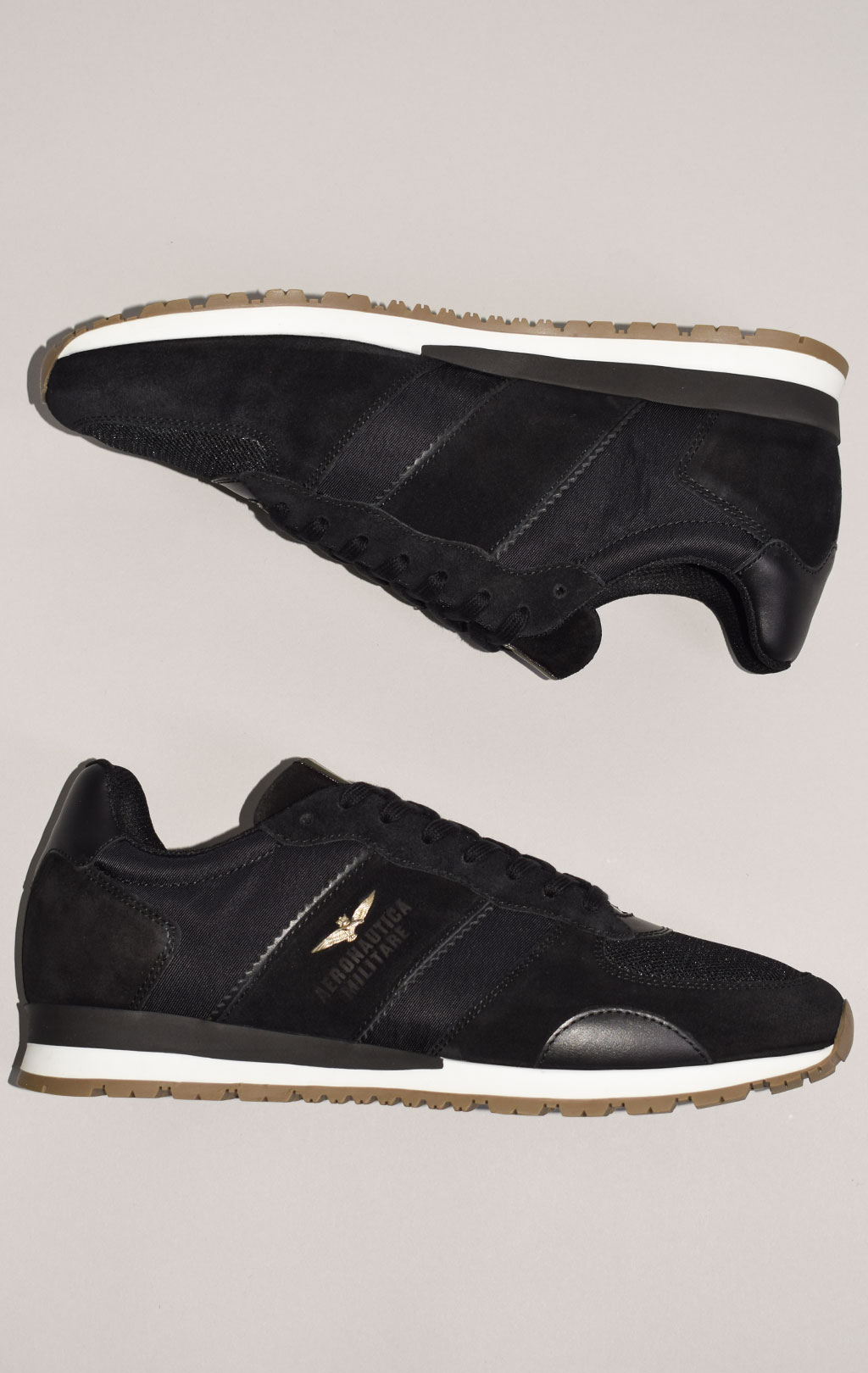 Кроссовки AERONAUTICA MILITARE FW 23/24 m/PT jet black (SC 254) 