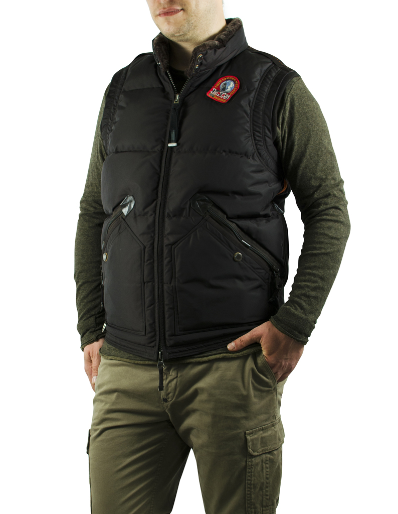 Жилет пуховой PARAJUMPERS KOBUK dark brown 