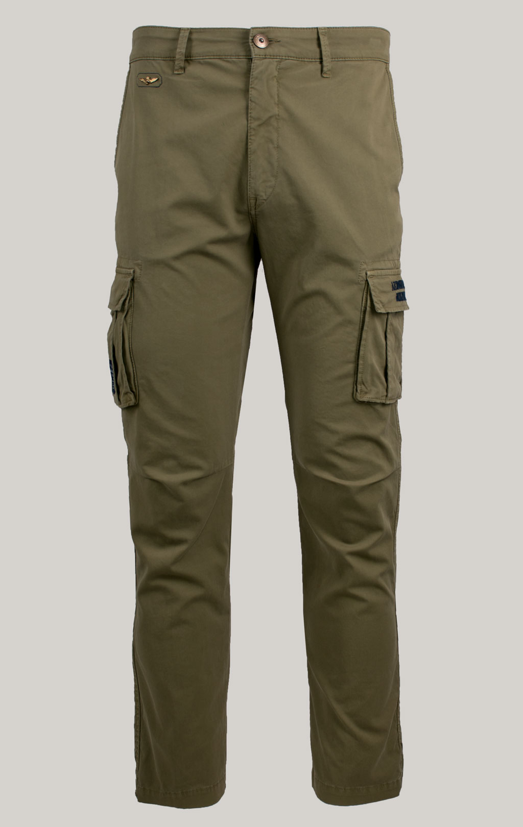 Брюки-карго AERONAUTICA MILITARE плотные FW 25/26/AL green (PA 1329) 