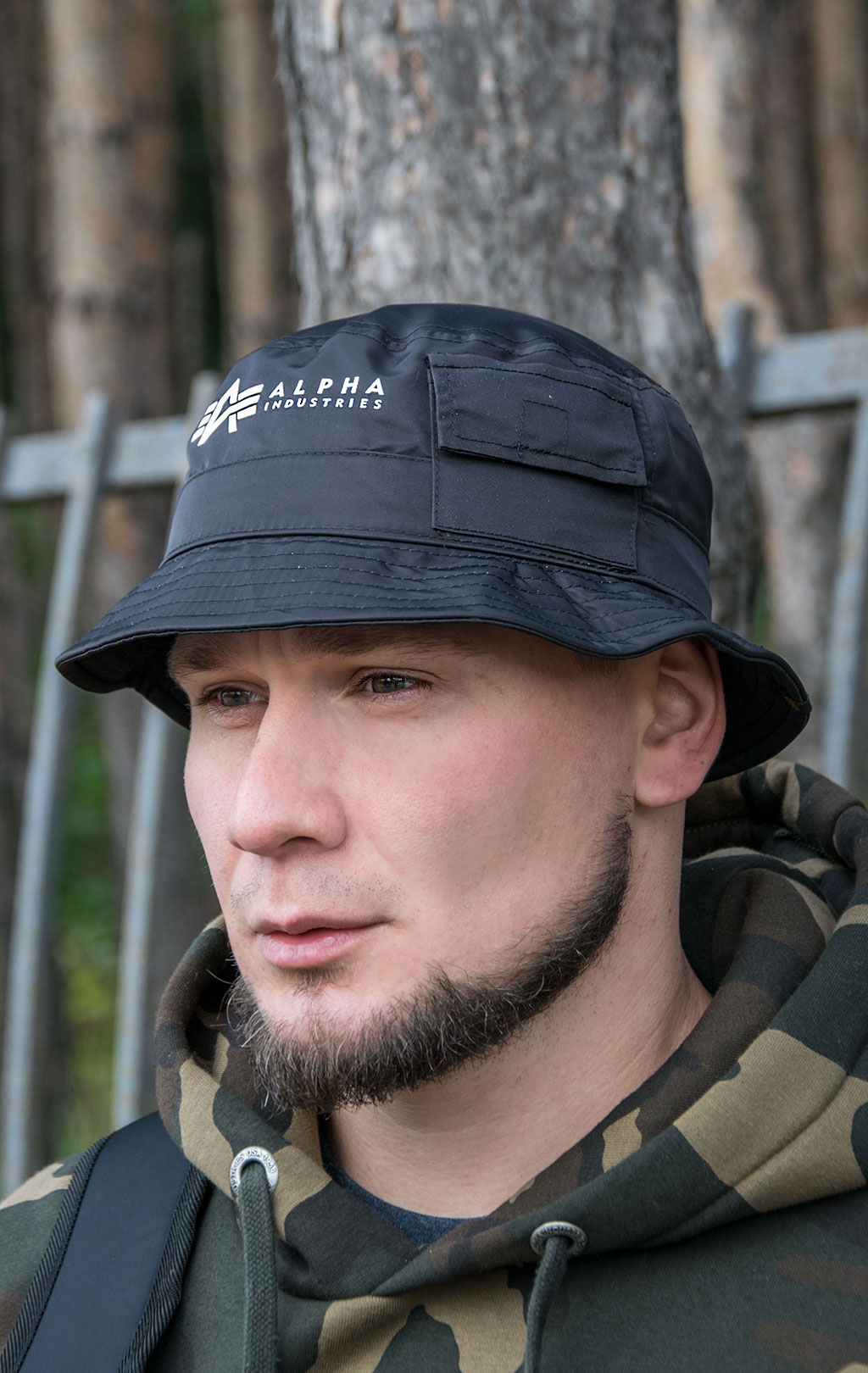 Панама ALPHA INDUSTRIES UTILITY BUCKET HAT black 