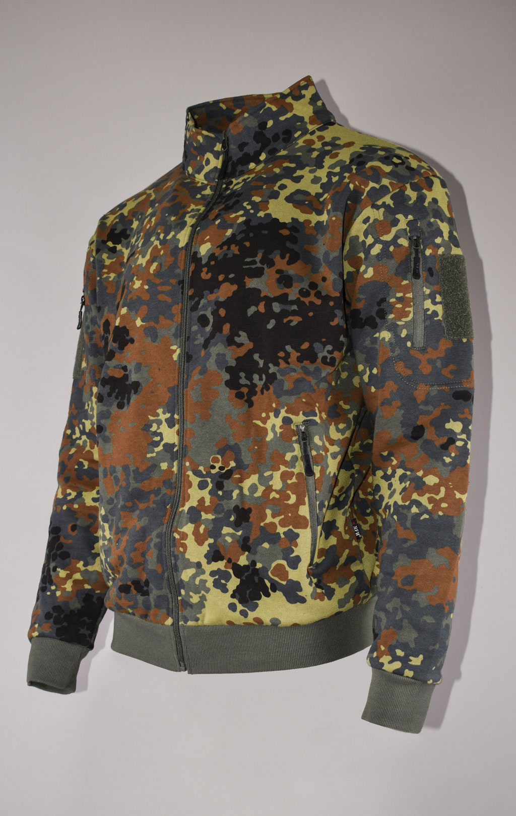 Толстовка на молнии MFH TACTICAL flecktarn 