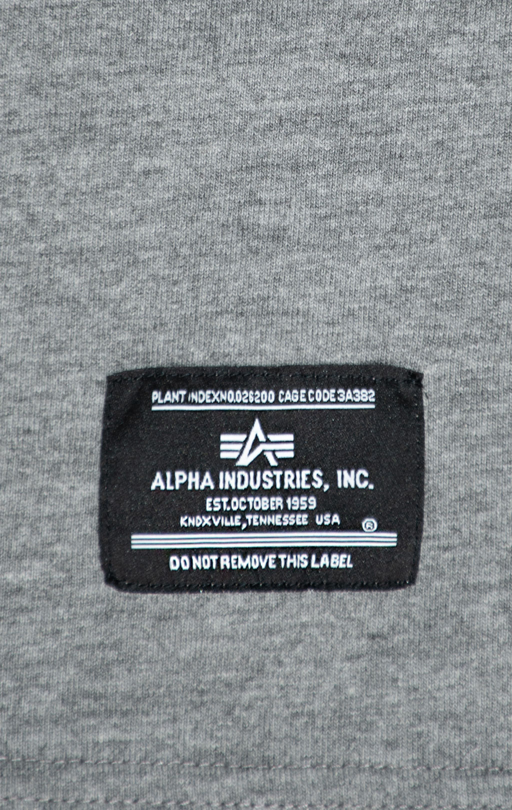 Футболка ALPHA INDUSTRIES UNFRM AIR CAVALRY TEE SS 25 m medium charcoal heather 