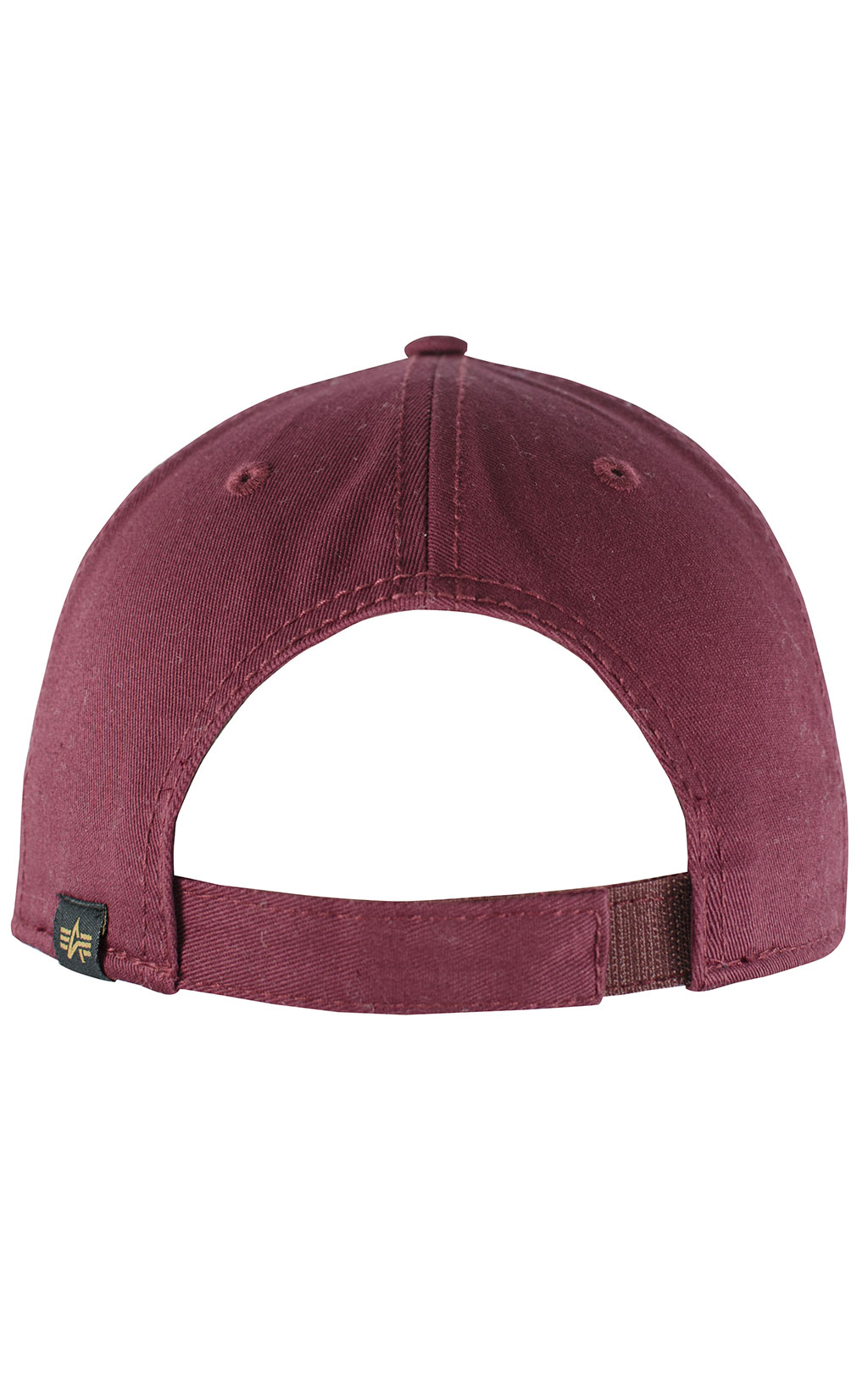 Бейсболка ALPHA INDUSTRIES VELCRO CAP burgundy 